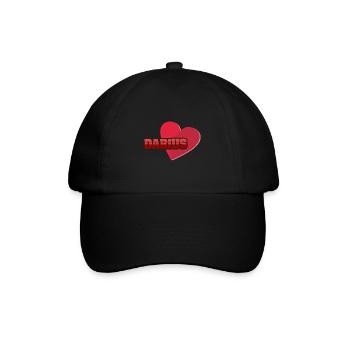 First name Darius - Baseball Cap - black/black - Front