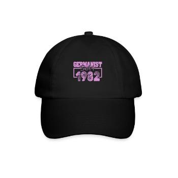 Born in 1982 - Baseball Cap - black/black - Front