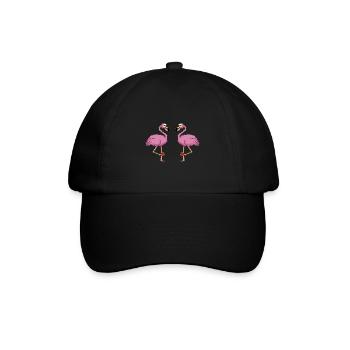 Tischtennis Outfit Damen Katze - Baseballkappe - Schwarz/Schwarz - Vorne