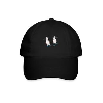 Blue-footed Booby Seabird Blue-footed Booby Seabird - Baseball Cap - black/black - Front