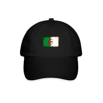 Gift for Algeria - Baseball Cap - black/black - Front