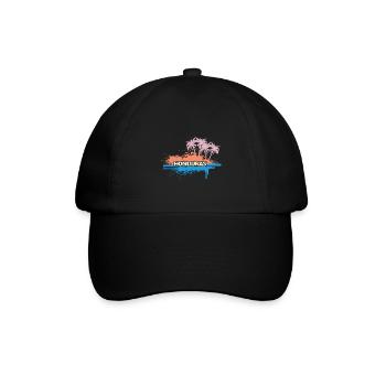 Gift for Honduras - Baseball Cap - black/black - Front
