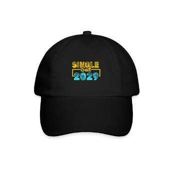 2029 - Baseballkappe - Schwarz/Schwarz - Vorne