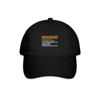 Archéologue-Définition-Egyptien - Casquette classique - noir/noir - Devant