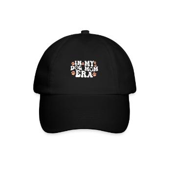 À l’ère de ma maman de chien pour les mamans de chien - Casquette classique - noir/noir - Devant