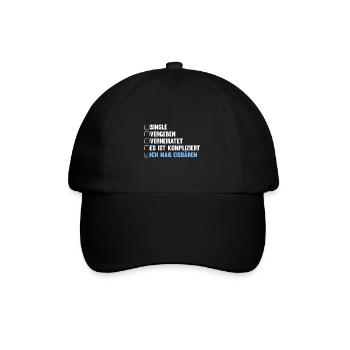 Eisbär Eisbären - Baseballkappe - Schwarz/Schwarz - Vorne