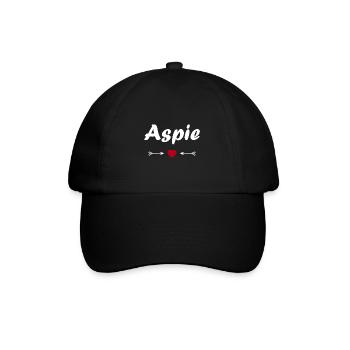 Aspie - Casquette classique - noir/noir - Devant