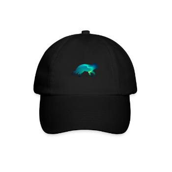 Arctic fox - Baseball Cap - black/black - Front