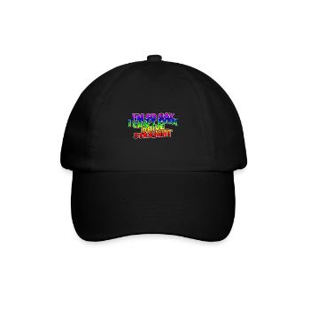 Je suis tellement gay que je ne peux même pas conduire en ligne droite - Casquette classique - noir/noir - Devant