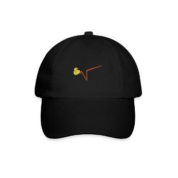 Duck Root Math Math Teacher Nerd - Baseball Cap - black/black - Front