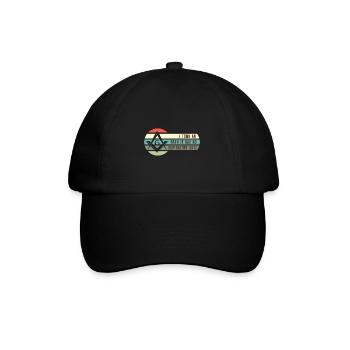 Freimaurer Winkel & Zirkel FREEMASON Prince Hall - Baseballkappe - Schwarz/Schwarz - Vorne