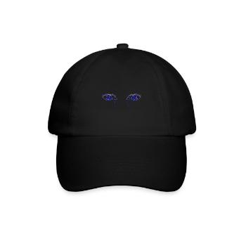 symboles yeux - Casquette classique - noir/noir - Devant