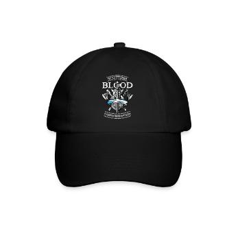 Scottish Blood Flows Through My Veins - Baseball Cap - black/black - Front