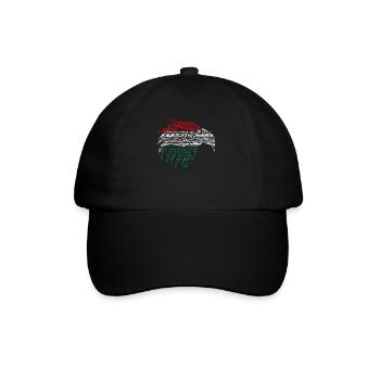 Mexikanischer Eagle Aztec-Stil, - Baseballkappe - Schwarz/Schwarz - Vorne