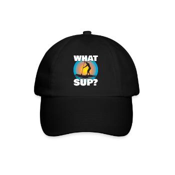 Sup Stand Up Paddle Design Sup Board Paddeln - Baseballkappe - Schwarz/Schwarz - Vorne
