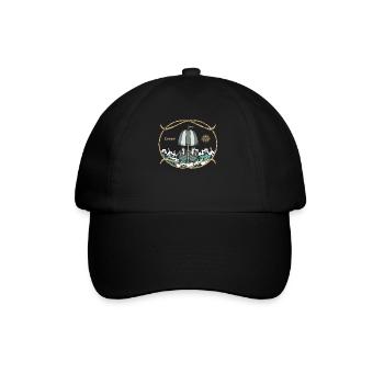 Bateau d’histoire de la Grèce antique - Casquette classique - noir/noir - Devant
