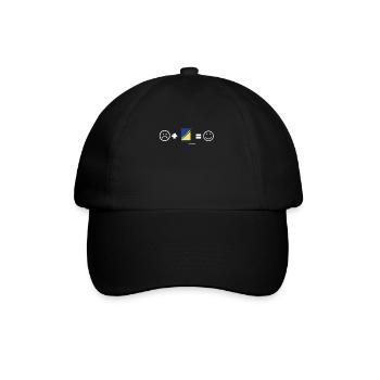 Bosnie Burek Bosnie-Herzégovine patriotique - Casquette classique - noir/noir - Devant