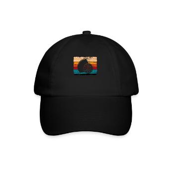Lemon Fruit Lover Retro Lemonade Gift idea - Baseball Cap - black/black - Front