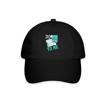 Normal Distribution Statistician Data Scientist - Baseball Cap - black/black - Front