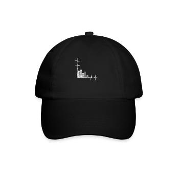 Normal Distribution Statistician Data Scientist - Baseball Cap - black/black - Front