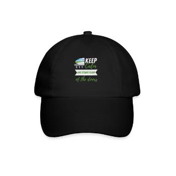 Public Transportation Stand Clear Of - Baseball Cap - black/black - Front