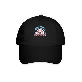 Bisexuell Transgender Pride Day LGBT - Baseballkappe - Schwarz/Schwarz - Vorne