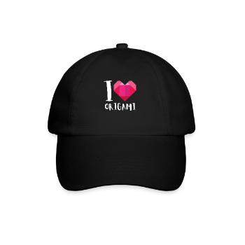 Artisanat de pliage de papier japonais Origami Master - Casquette classique - noir/noir - Devant