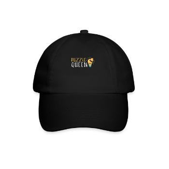 Puzzle Queen - Je passe devant mon heure de coucher - Casquette classique - noir/noir - Devant