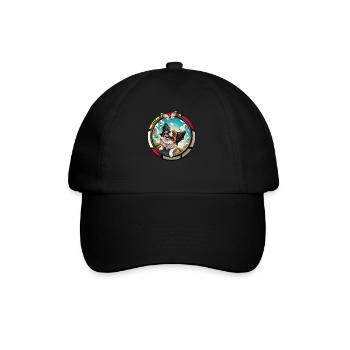 Dog Saying Papillon Design for Dog Lovers - Baseball Cap - black/black - Front