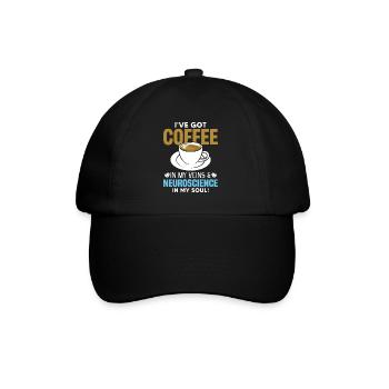 Neurosciences - Casquette classique - noir/noir - Devant