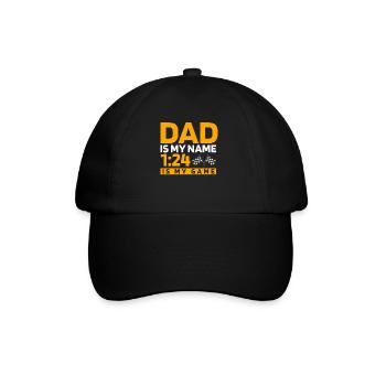 Course de voitures à sous, Voitures miniatures - Casquette classique - noir/noir - Devant