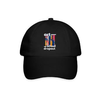 Art School Dropout - Baseball Cap - black/black - Front