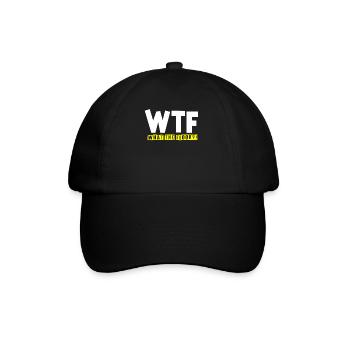 Floor layers, tilers, tilers - Baseball Cap - black/black - Front