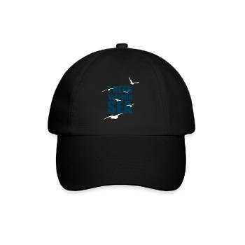 I need Vitamin Sea - Flock of Seagulls - Gift - Baseball Cap - black/black - Front