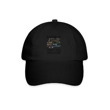 Chess Master Chess Club & 3 Way Chess Game - Baseball Cap - black/black - Front
