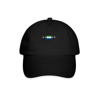 African Flag - Sierra Leone - Baseball Cap - black/black - Front