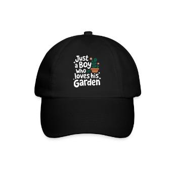 Gardener Garden Plants Gardening - Baseball Cap - black/black - Front
