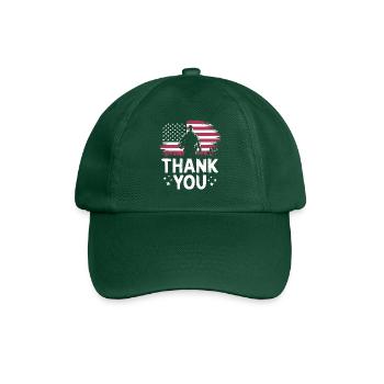 Soldat militaire vétéran - Casquette classique - vert bouteille - Devant