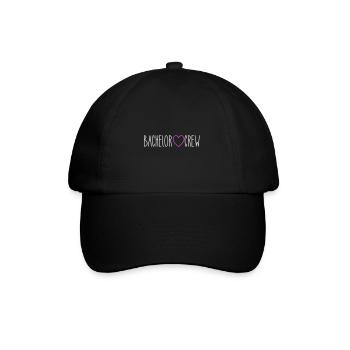 Bachelor Crew Cœur - Casquette classique - noir/noir - Devant