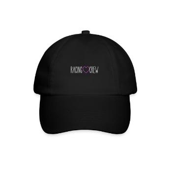 Cœur d’équipage de course - Casquette classique - noir/noir - Devant