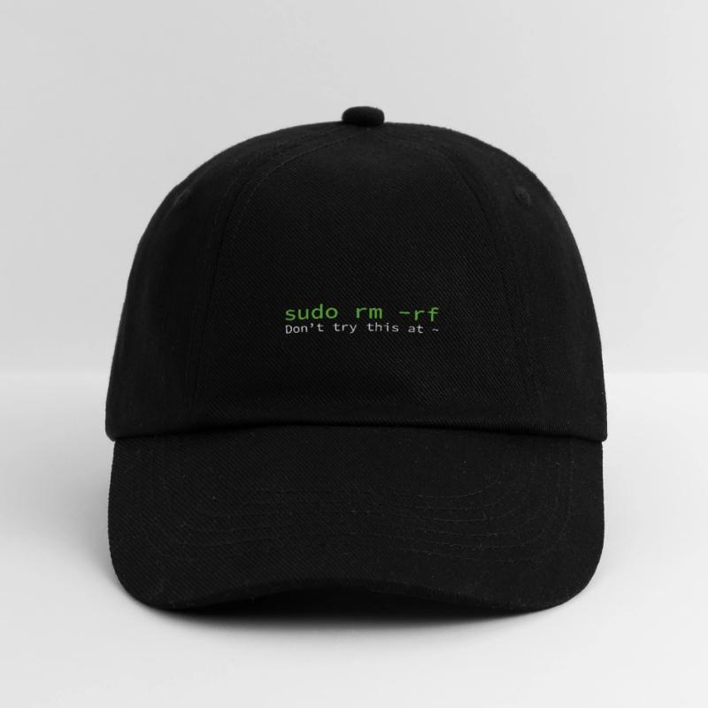 sudo rm -rf Don_t try thi... Programmers & Nerd Baseball Cap