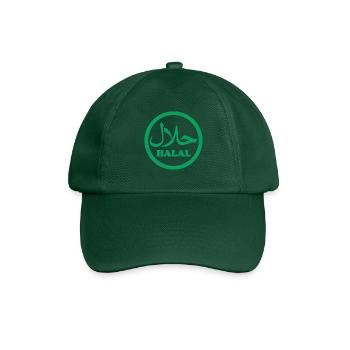 Halal wallah - Baseball Cap - bottle green - Front