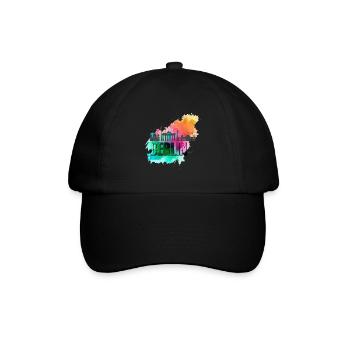 Berlin Deutschland Germany Skyline Stadt City - Baseball Cap - black/black - Front