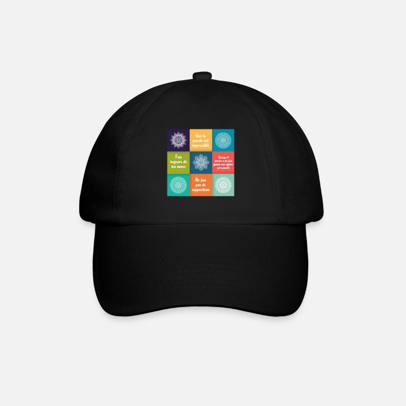 ACCORDS TOLTEQUES - Casquette classique - noir/noir