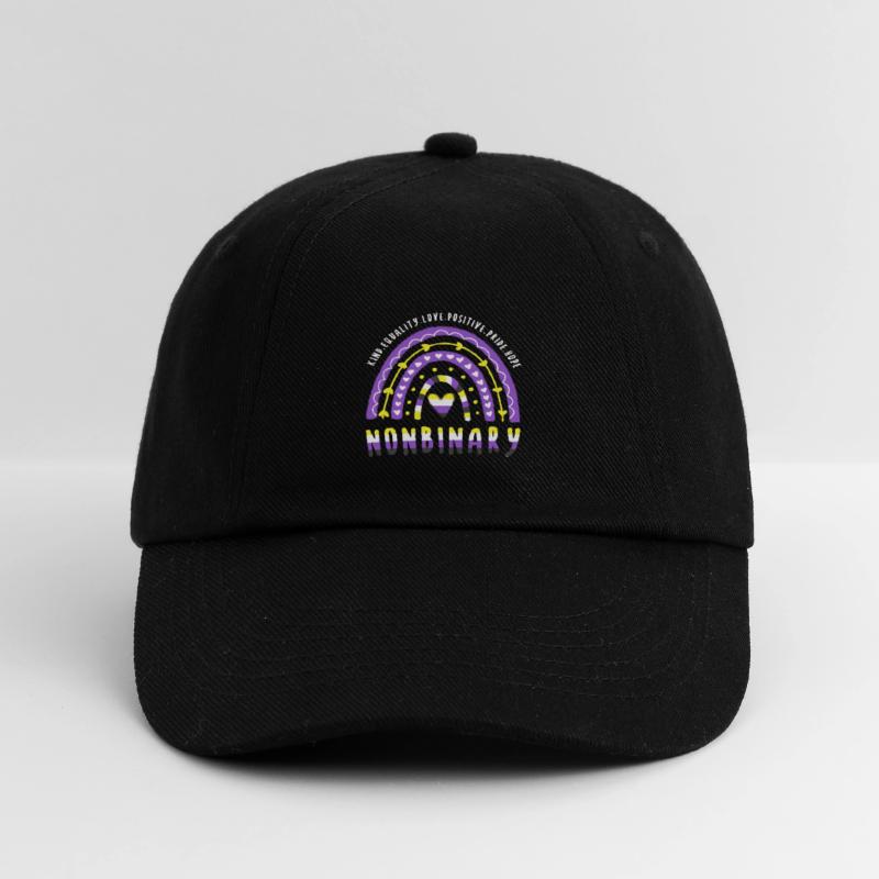 Nonbinary Pride Nonbinary Regenbogen Baseballkappe