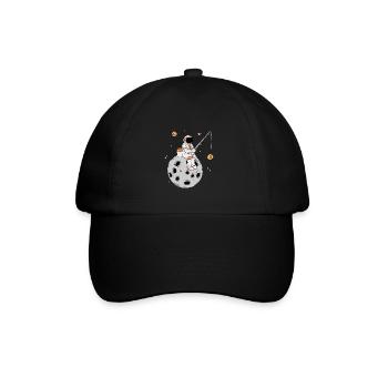 Astronaute Pêche Bitcoin Stock Market Trader - Casquette classique - noir/noir - Devant