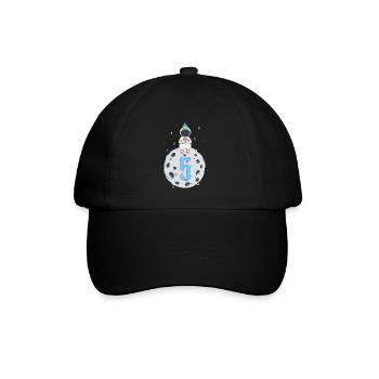 Fête d’anniversaire de l’espace du 5ème anniversaire - Casquette classique - noir/noir - Devant