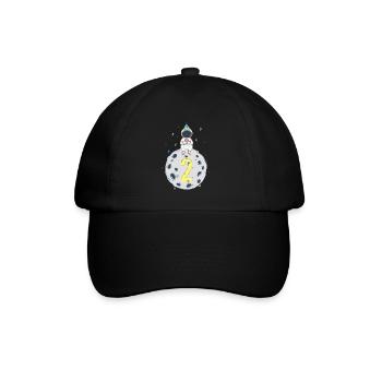 Fête d’anniversaire de l’espace 2nd - Casquette classique - noir/noir - Devant