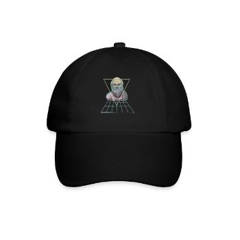 Socrates Greek Philosopher Modern - Baseball Cap - black/black - Front