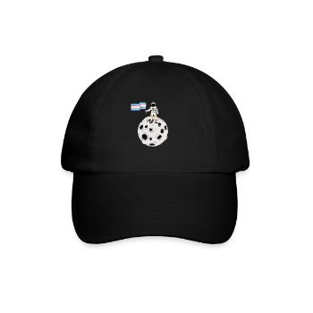 Transgender astronaut Trans Pride flag - Baseball Cap - black/black - Front